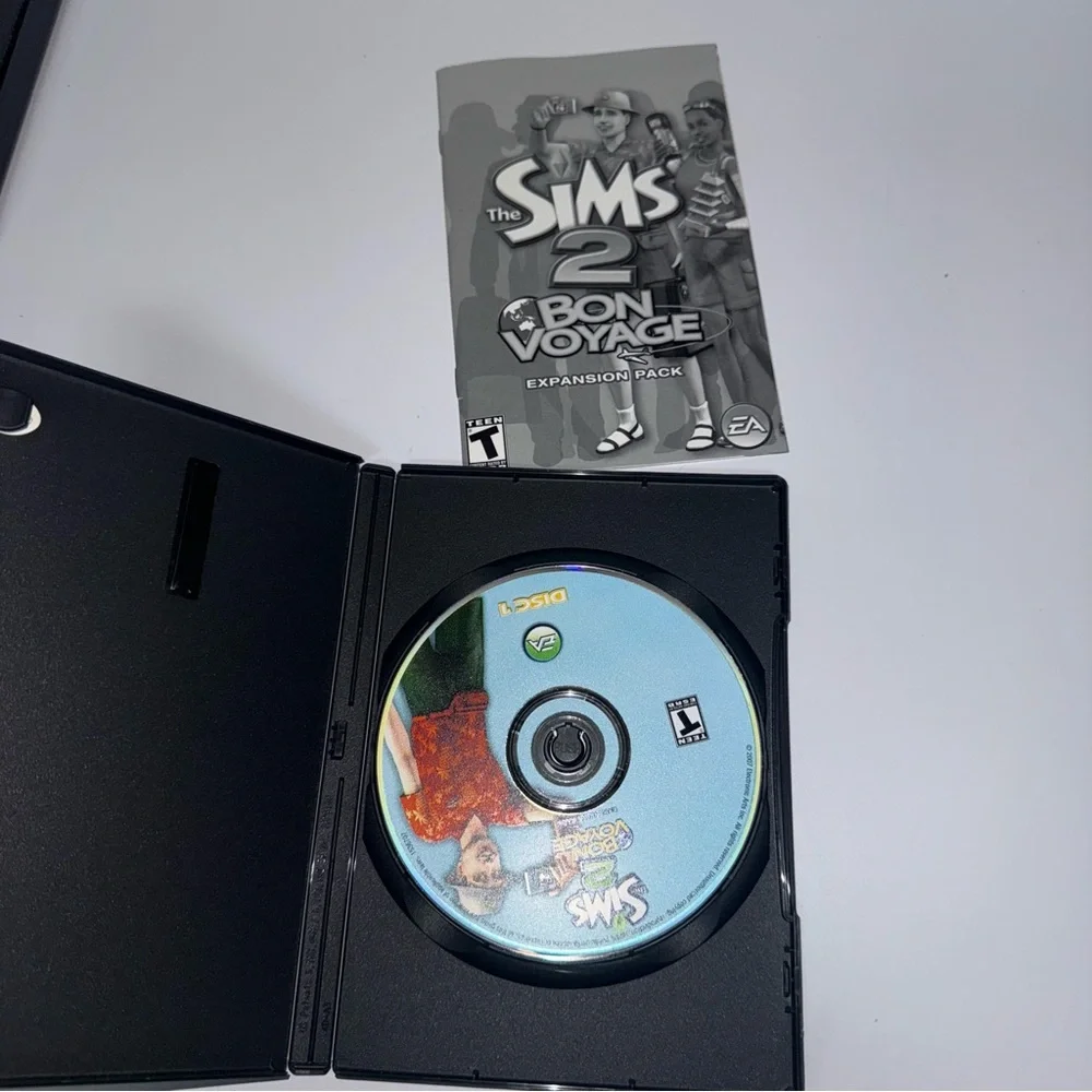 The Sims 2 Bon Voyage Expansion 2008 DVD-Rom PC Game Electronic Arts